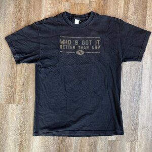 Vintage San Francisco 49ers T Shirt Large